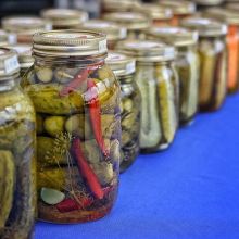 Holiday Countdown: 35 sleeps until the last farmers' market of 2018! Today's featured vendor: The Scandinavian Sweethearts
<
>
No holiday spread is complete without a tasty array of pickles, and that’s just some of what the Sweethearts have to offer! Do