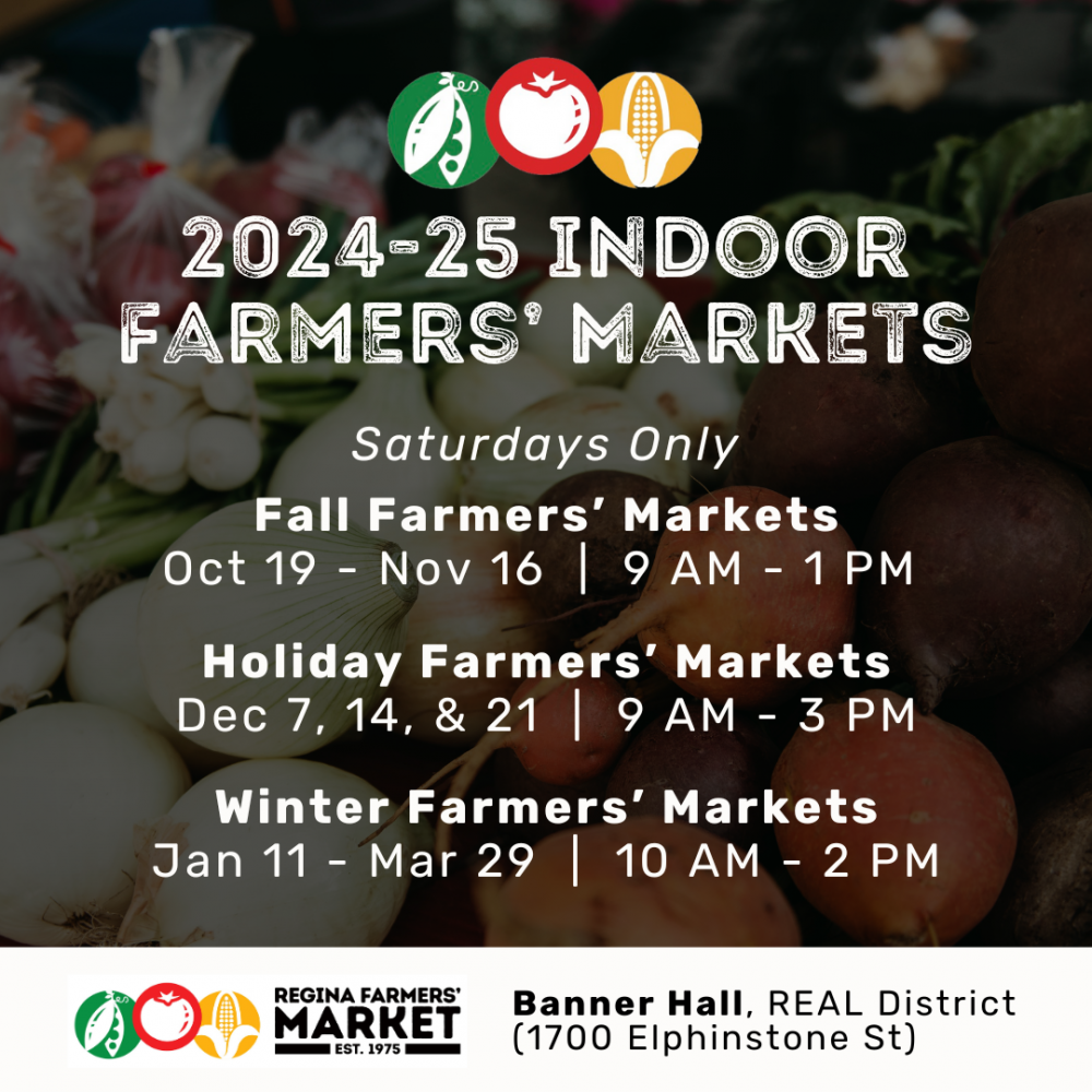 Indoor Farmers' Market Schedule