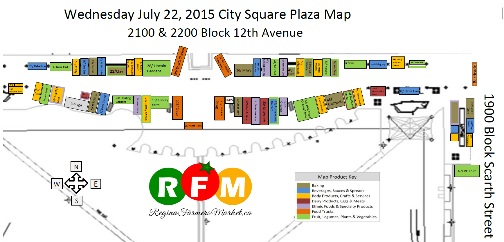 Street Beets July 21st, 2015: Cherry Trees, Cold Brew Coffee, and Vendor Map! - Image 3