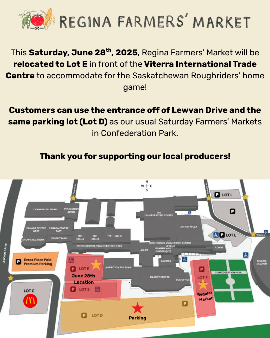 Outdoor Farmers' Market