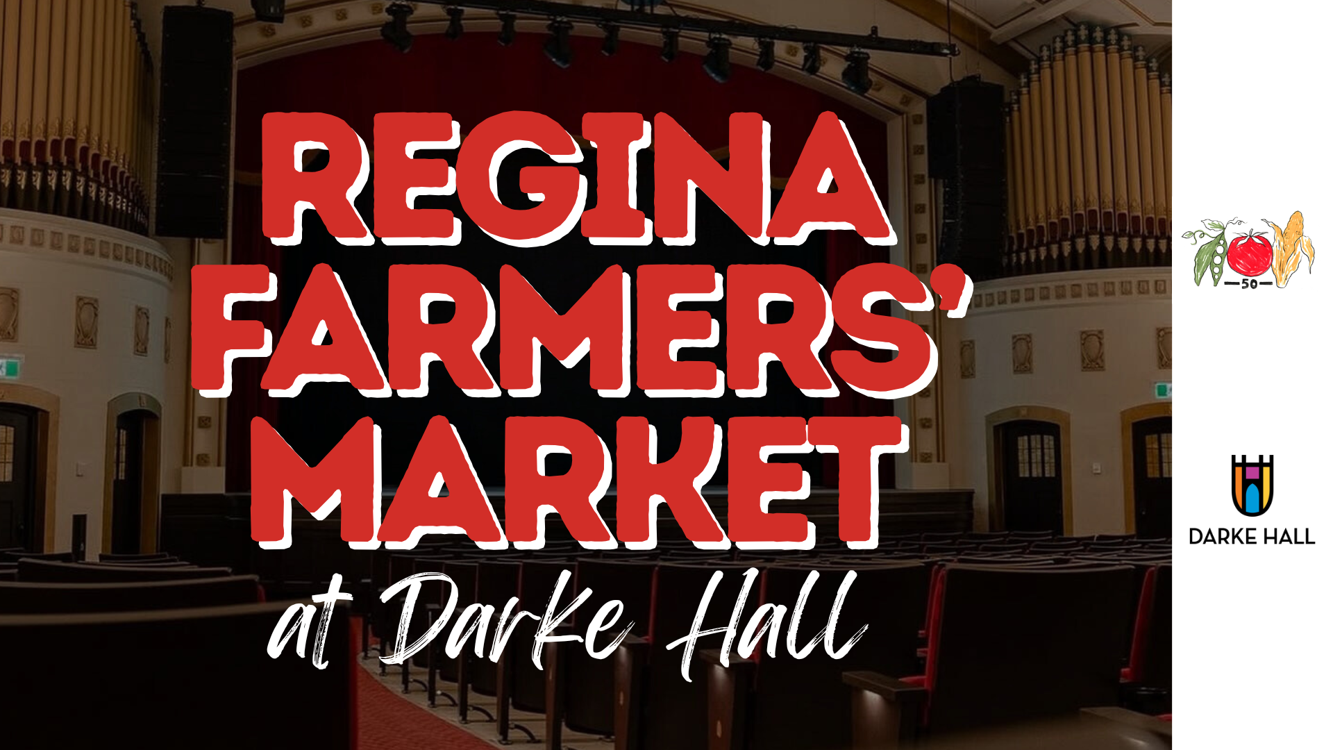 Pop-Up Farmers' Market @ Darke Hall