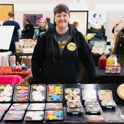 Laurie at Indoor Markets