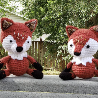 Handmade Foxes