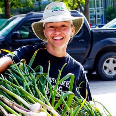 Anna at the Market