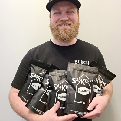 Travis of SasKoffee Roastery